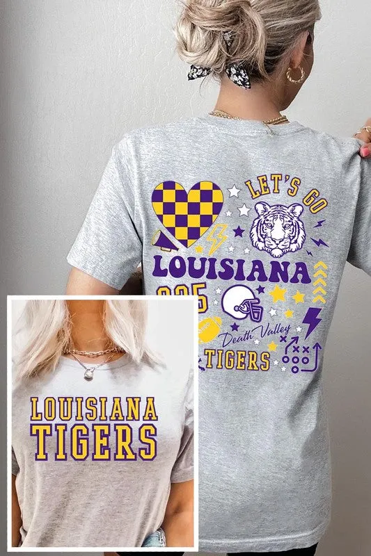 LSU TIGERS UNISEX SHORT SLEEVE