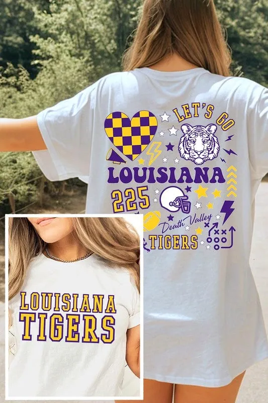 LSU TIGERS UNISEX SHORT SLEEVE