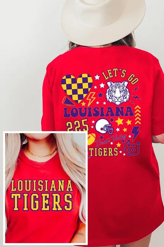 LSU TIGERS UNISEX SHORT SLEEVE