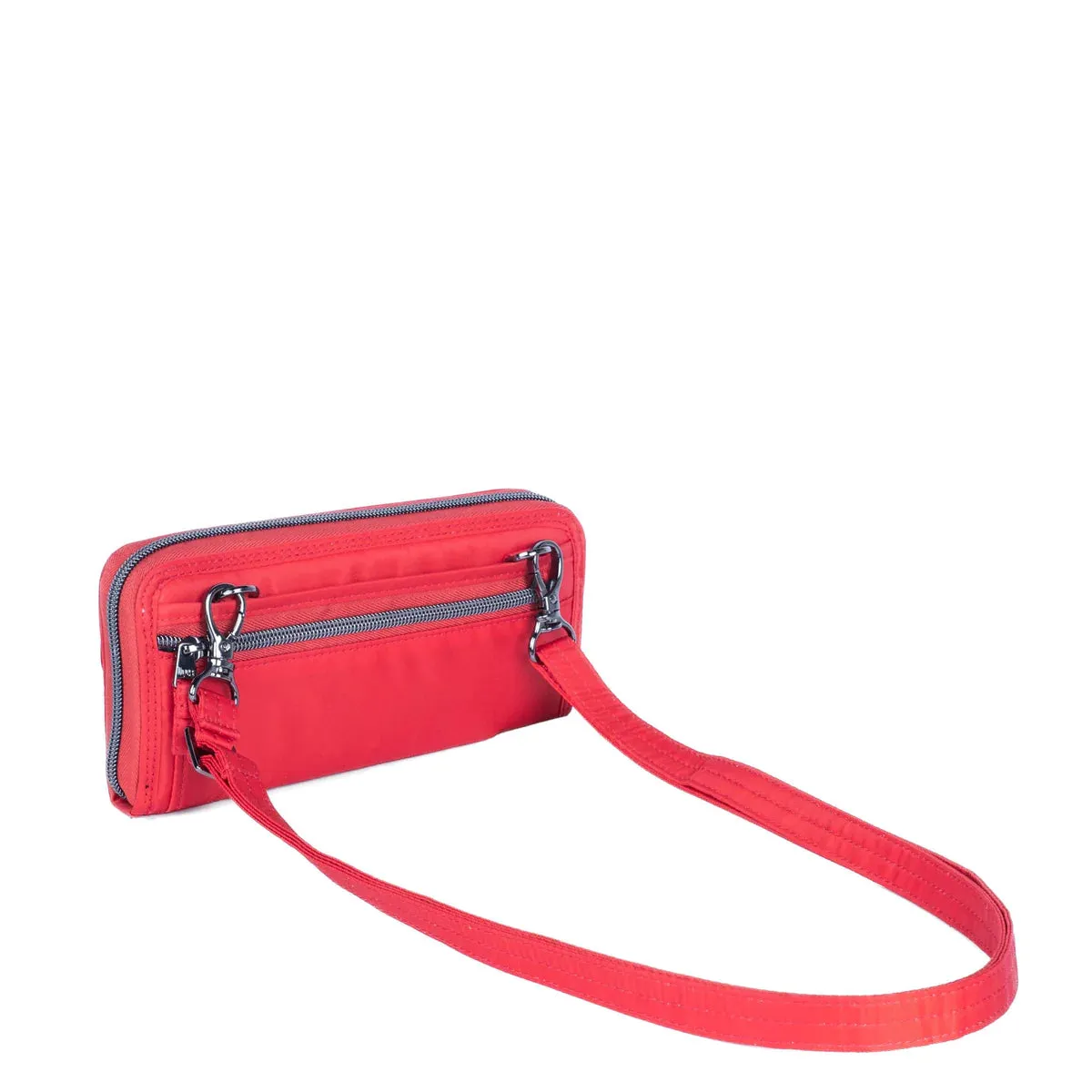 LUG Kickflip SE Convertible RFID Wallet in Poppy Red