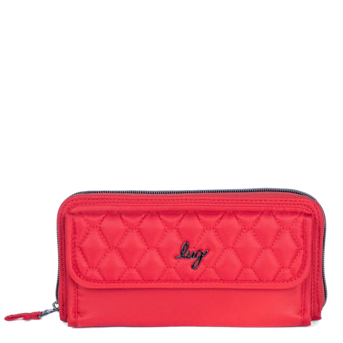 LUG Kickflip SE Convertible RFID Wallet in Poppy Red