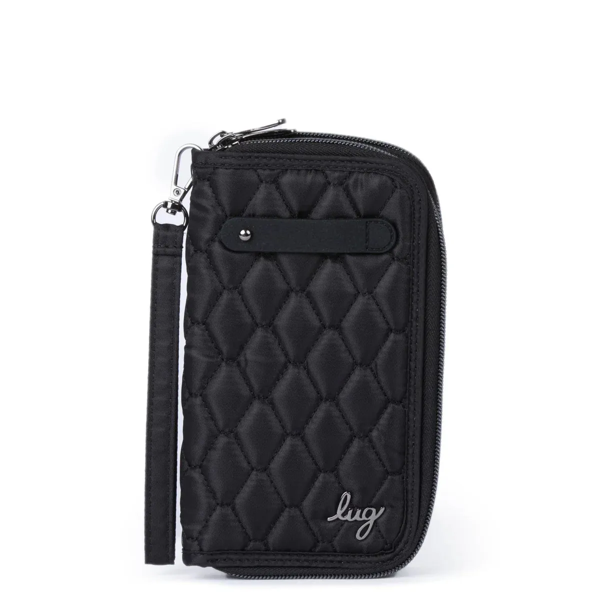 LUG Super Tram Zip RFID Wallet in Midnight Black