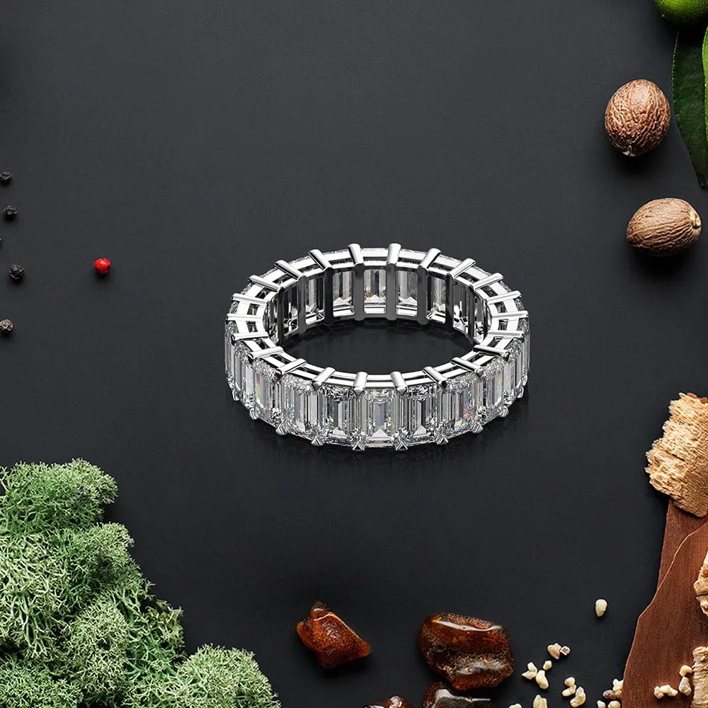 Luxury Diamond Ring - 925 Sterling Silver