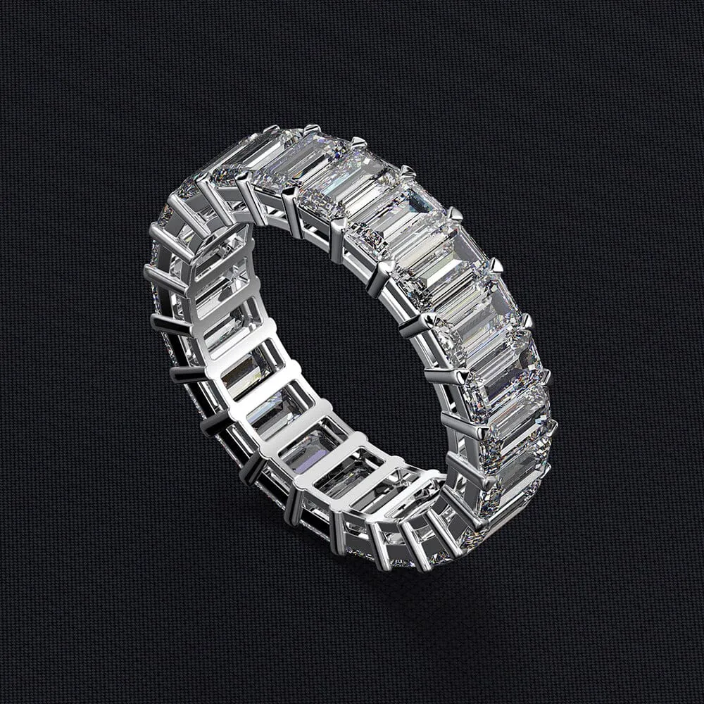 Luxury Diamond Ring - 925 Sterling Silver