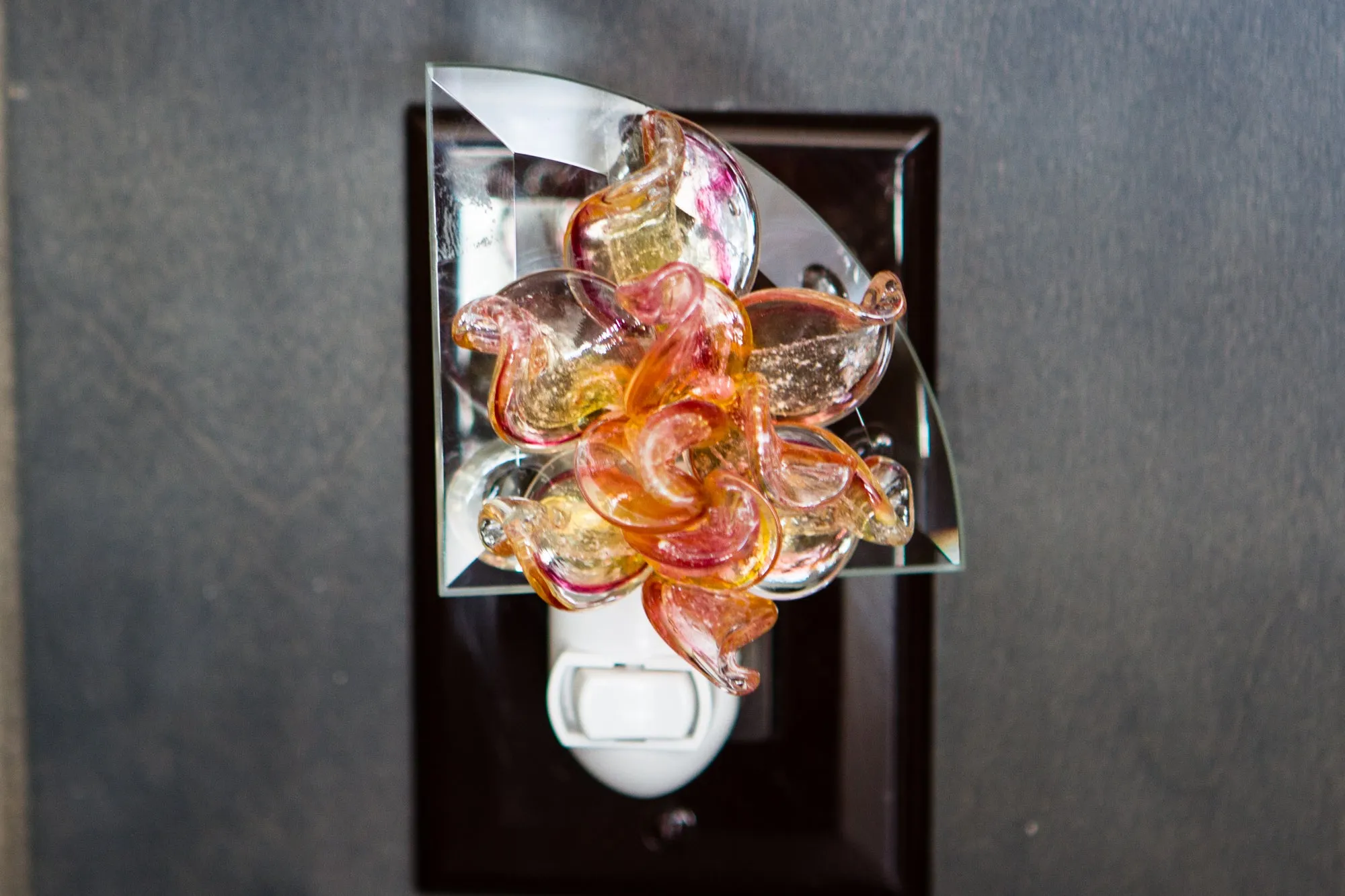 Memorial Nightlight Flower with Cremains