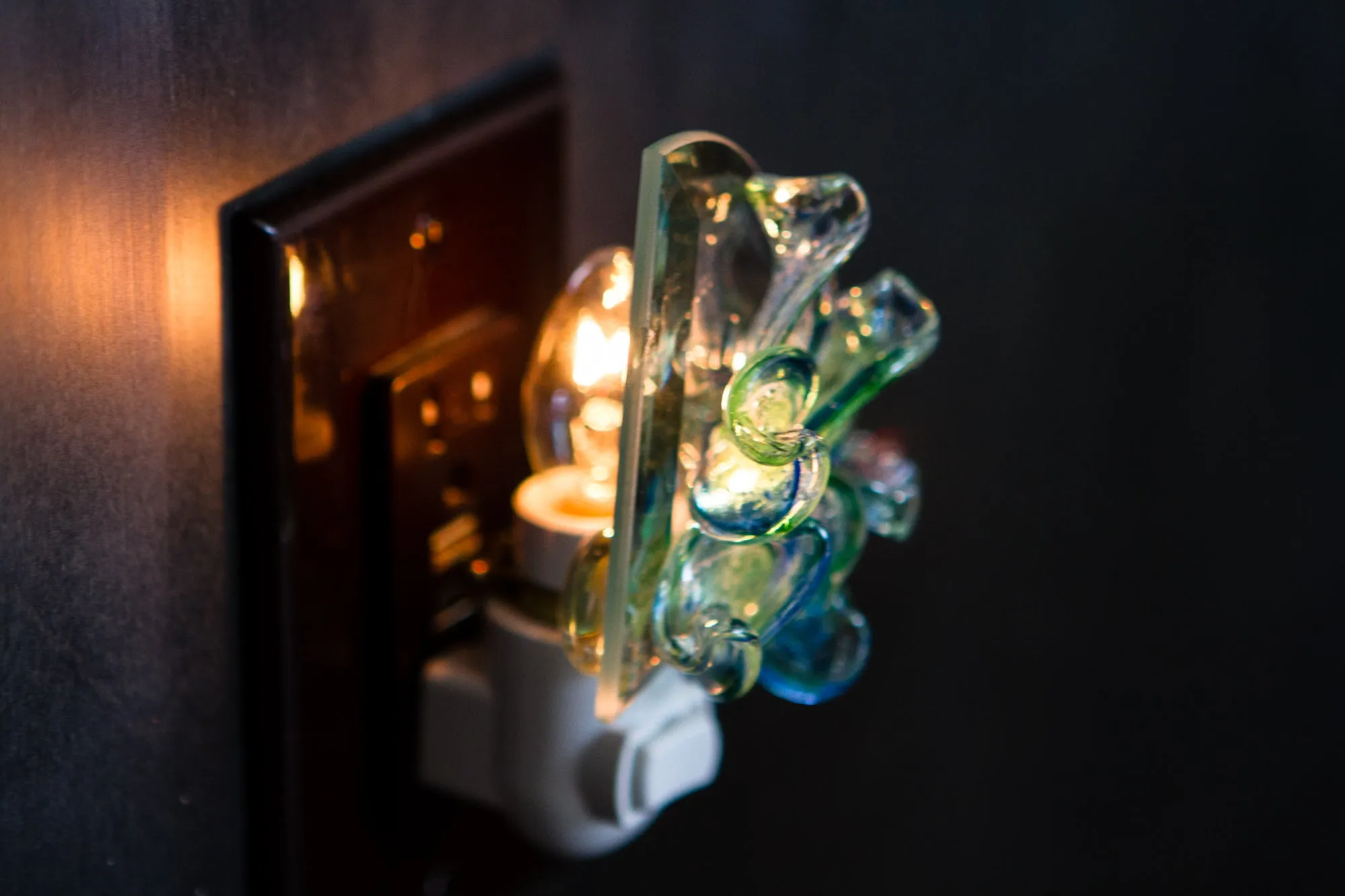 Memorial Nightlight Flower with Cremains