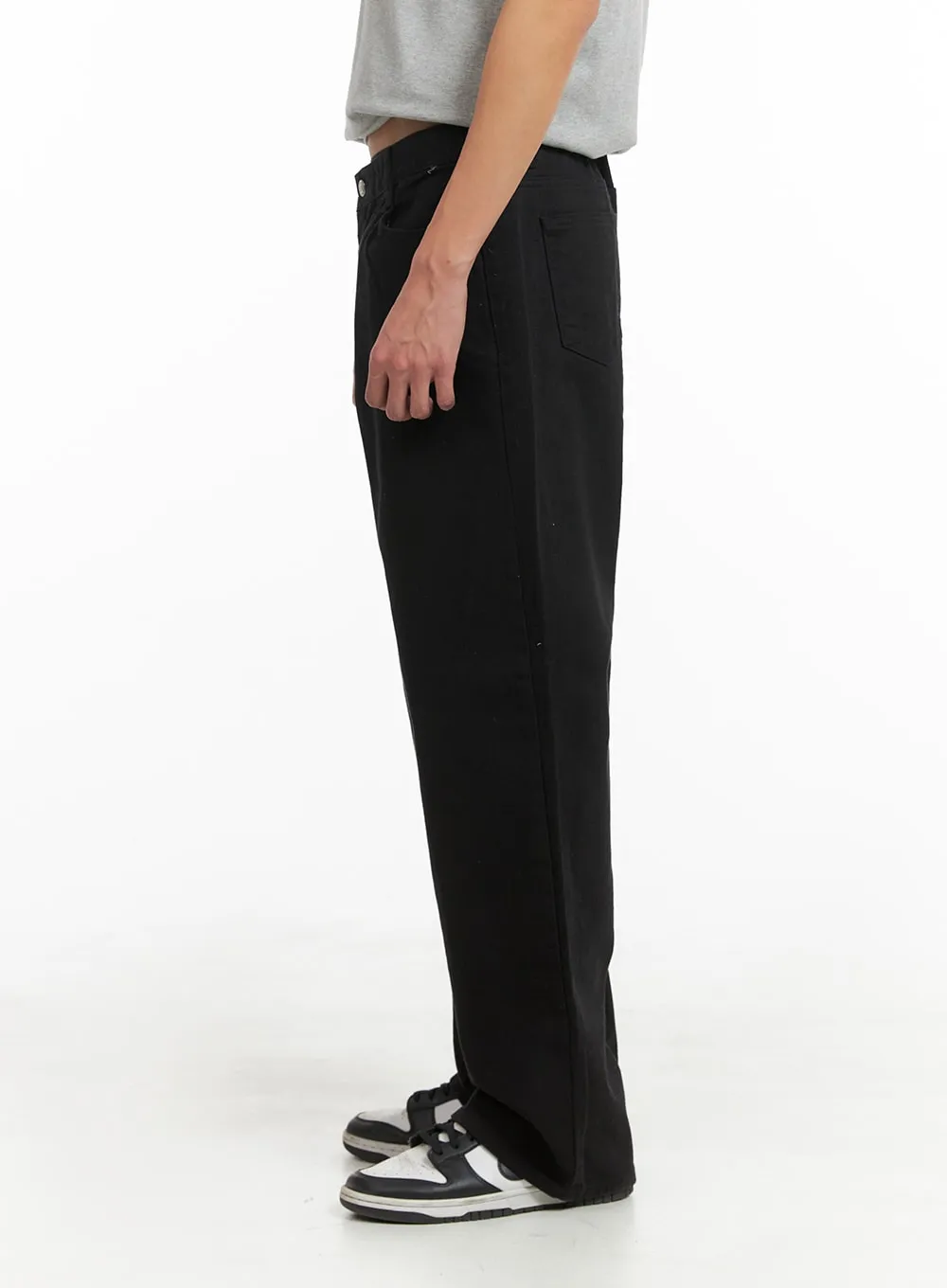 Men's Basic Wide Leg Pants IA401