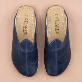 Men's Blue Barefoot Slippers