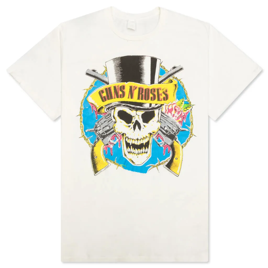 Mens Guns N Roses Tee - Off White