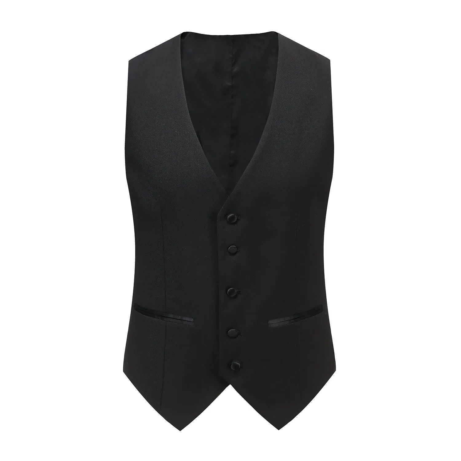 Men's Slim-Fit 3PC Satin Peak Lapel Tuxedo