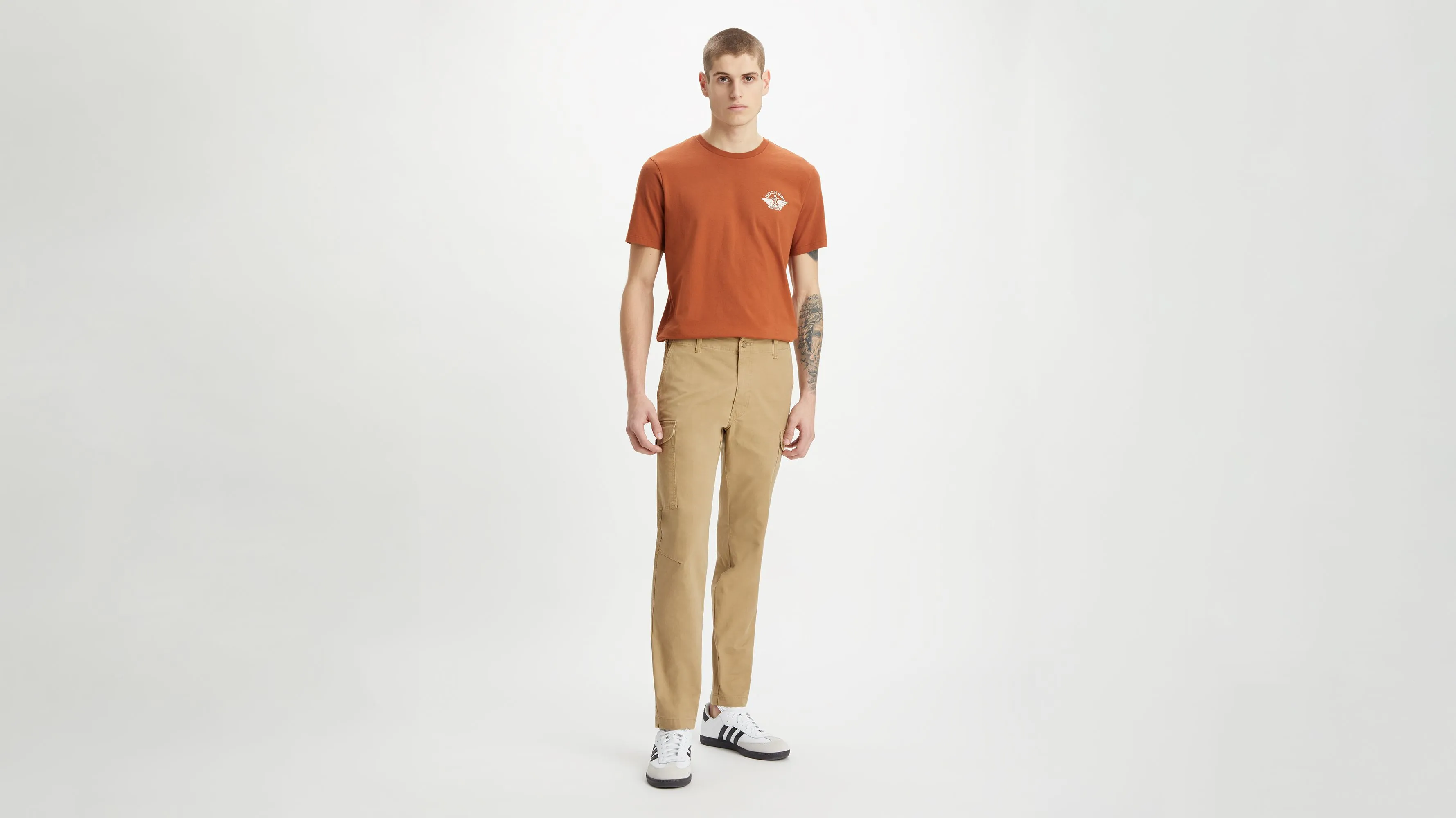 Men's Slim Tapered Fit Cargo Pants