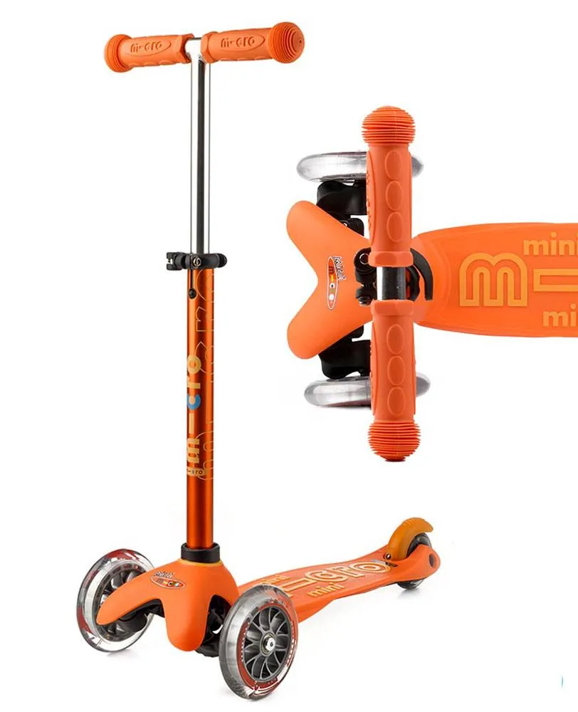 Micro Scooters Mini Deluxe Orange **Pick Up Instore Only**