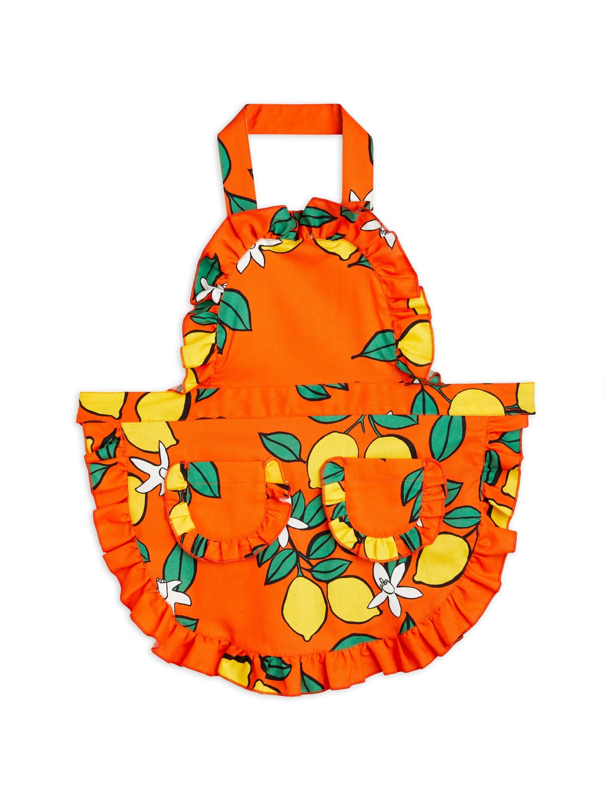 Mini Rodini | Lemons all over woven apron