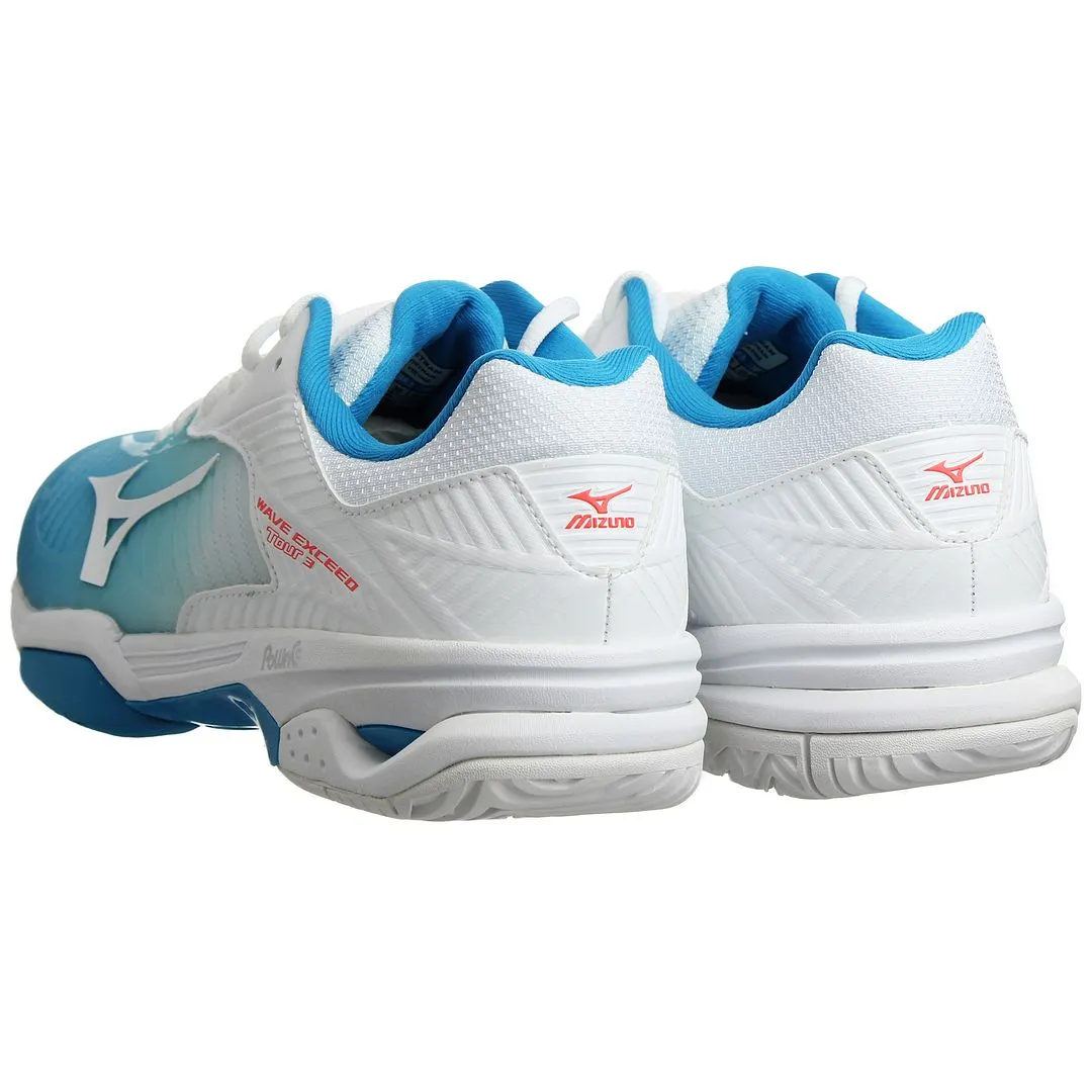 Mizuno Wave Exceed Tour 3 AC Womens White Trainers