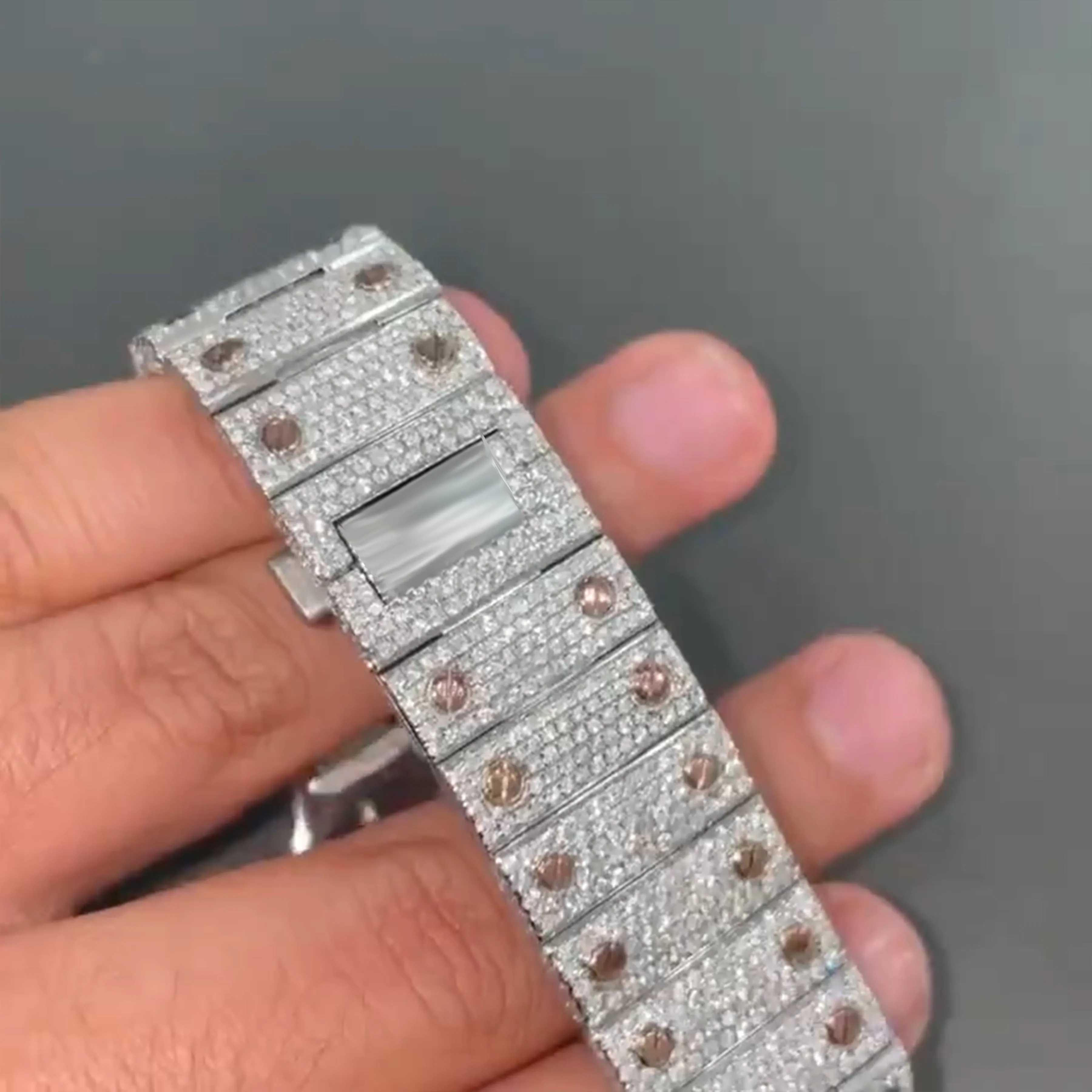 Moissanite watch | diamond watch(W-29)