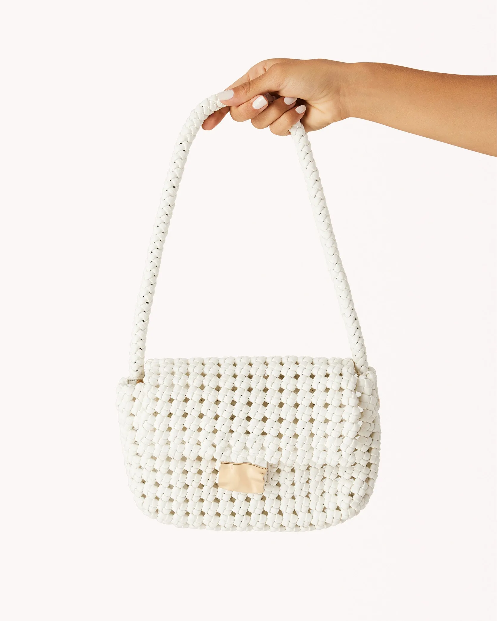 MULAN SHOULDER BAG - WHITE