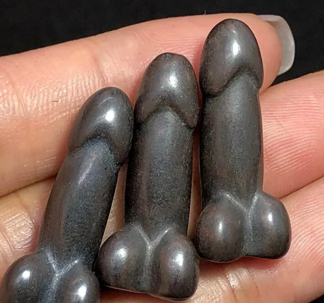 Natural Hematite gemstone Penis