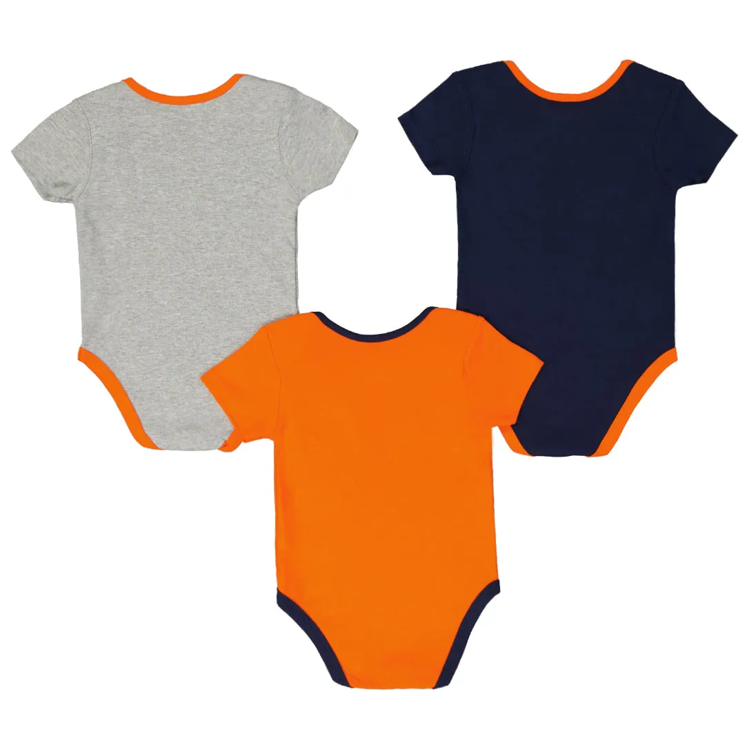 NFL - Kids' (Infant) Denver Broncos Champ 3 Piece Creeper Set (HK1I1FBAS BRC)