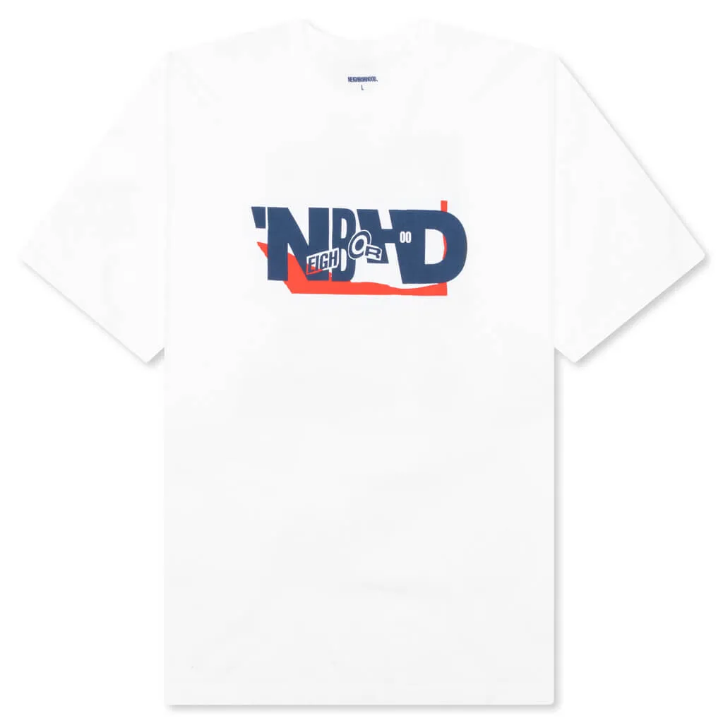 NH . TEE SS-20 - White/Red