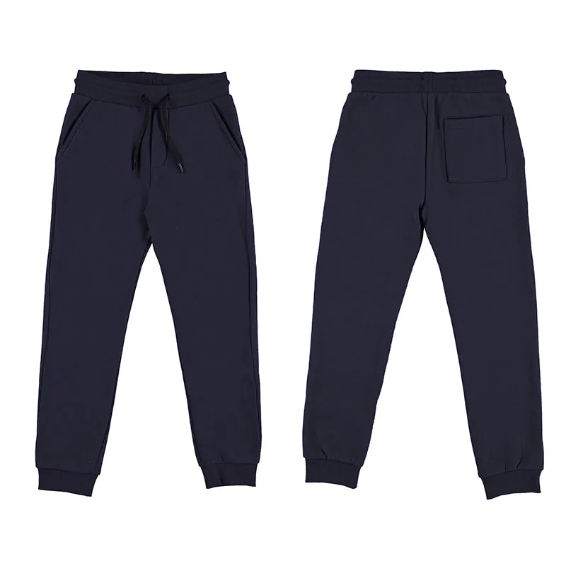 Nukutavake Basic Cuffed Fleece Sweatpants_Navy 705-67