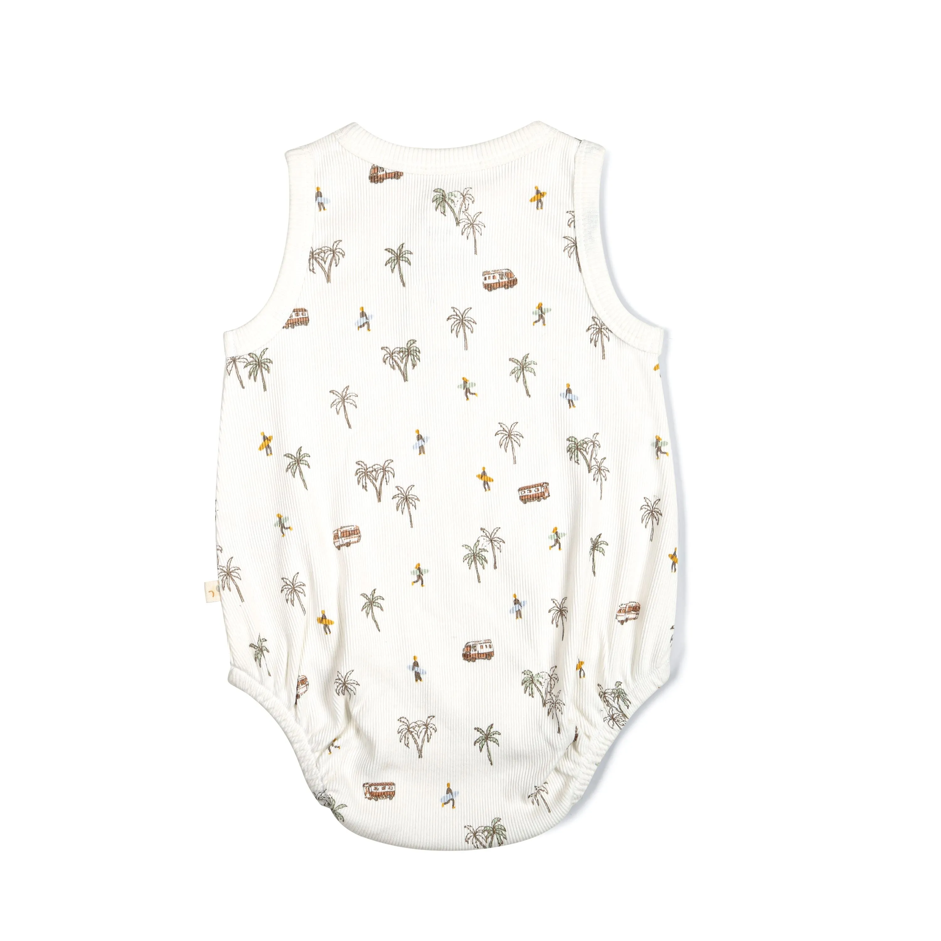 Organic Baby Bubble Onesie | Malibu