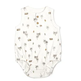 Organic Baby Bubble Onesie | Malibu