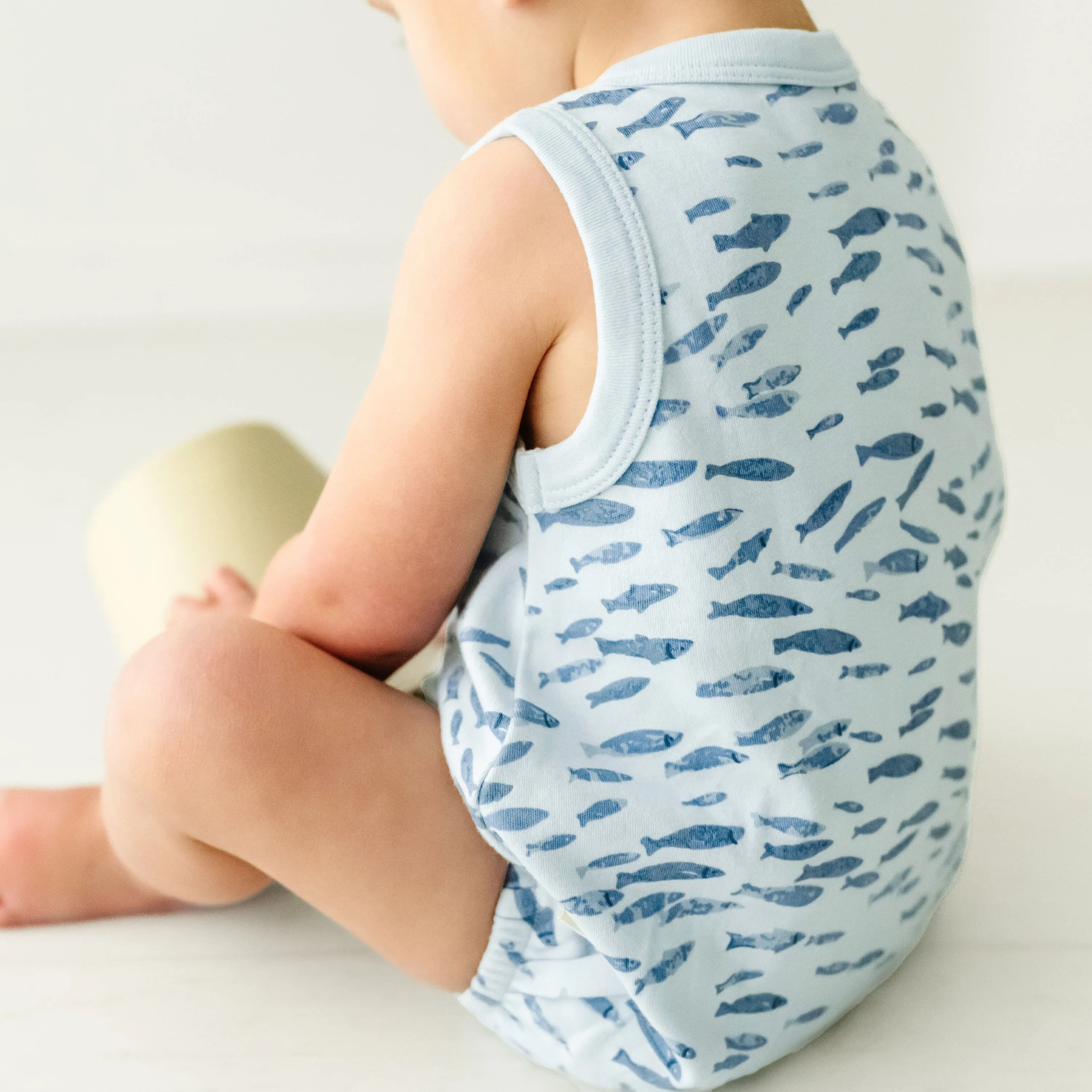 Organic Baby Bubble Onesie | Minnow