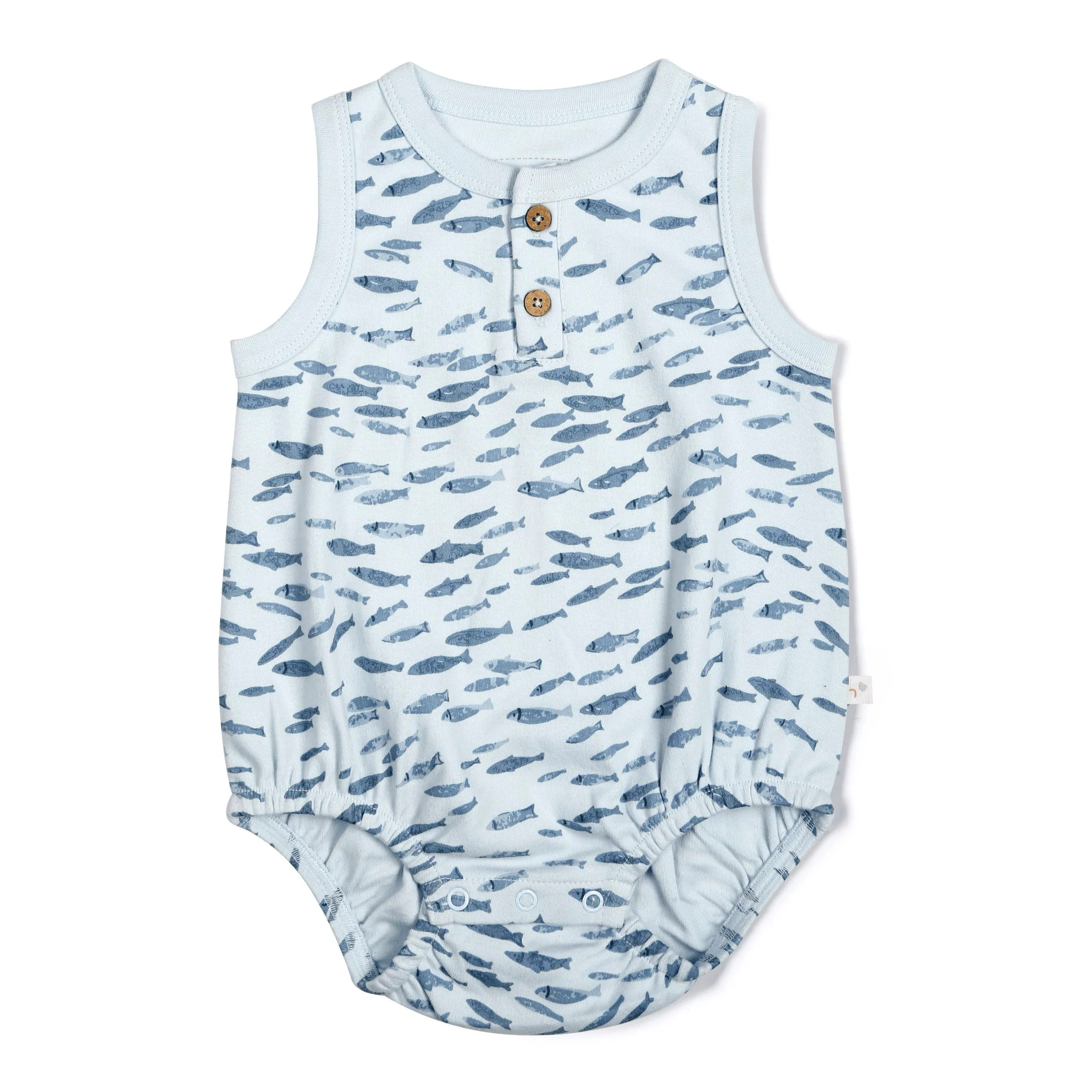 Organic Baby Bubble Onesie | Minnow