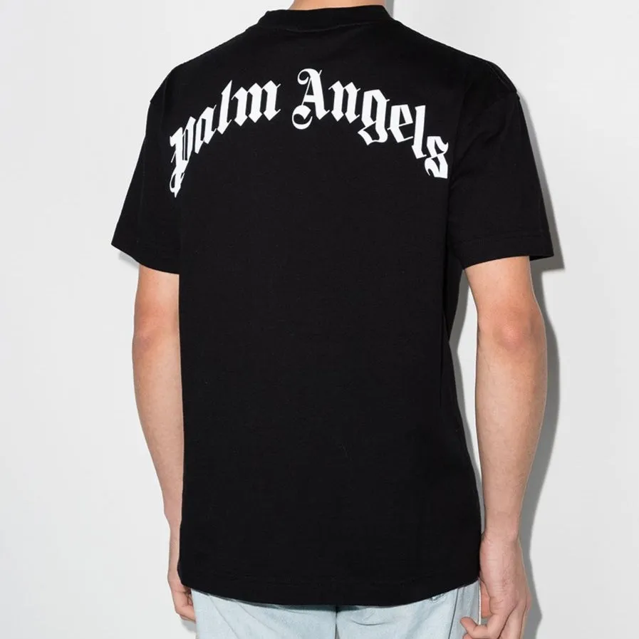 PALM ANGELS Kill The Shark Tee Black