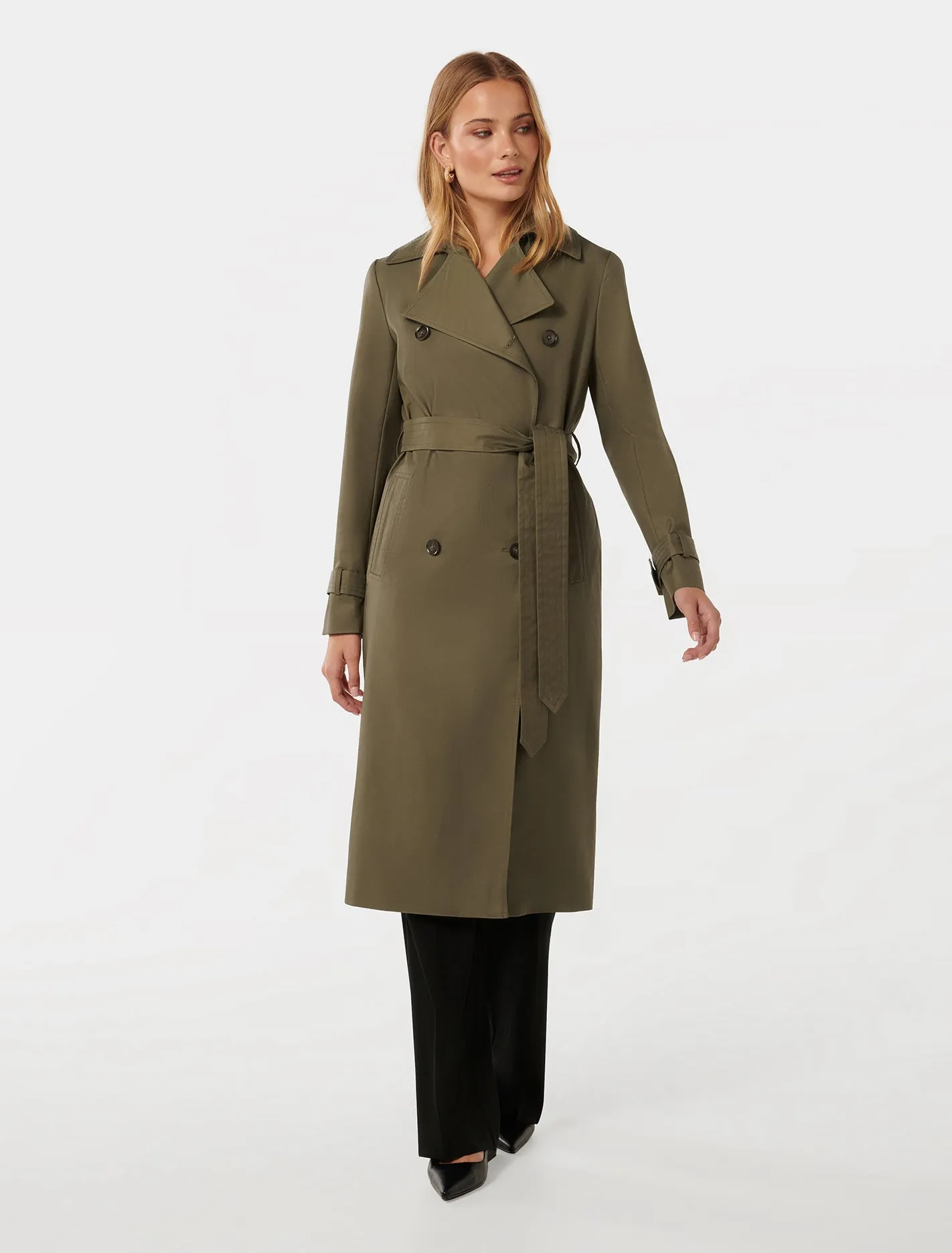 Payton Soft Trench Coat