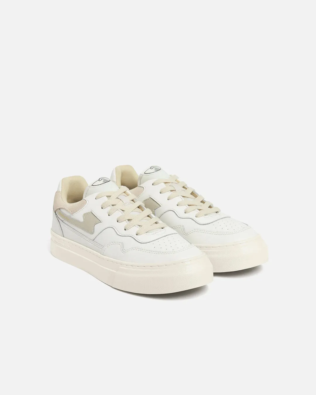 Pearl S-Strike Leather - White / Putty