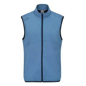 Ping Ashbourne Full-Zip Golf Vest - Coronet Blue