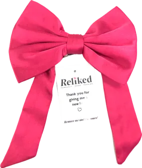 Pink Large Bow Clip One Size