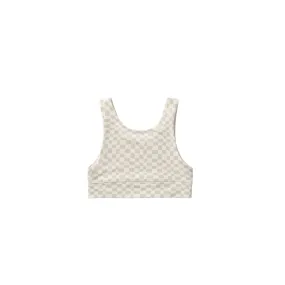 Play by Rylee & Cru Swift Sports Bra - Dove Check