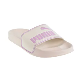 Puma Leadcat Big Kids/Men's Sandals Whisper White/Winsome Orchid