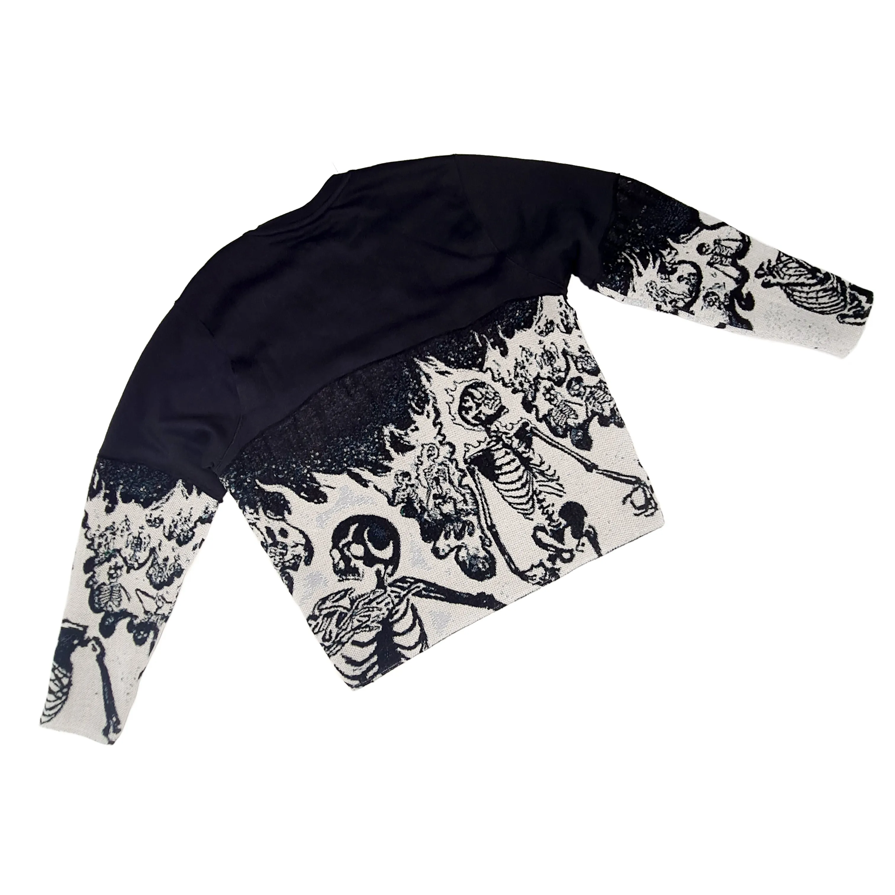 "Skeleton Flame" Nike Crewneck