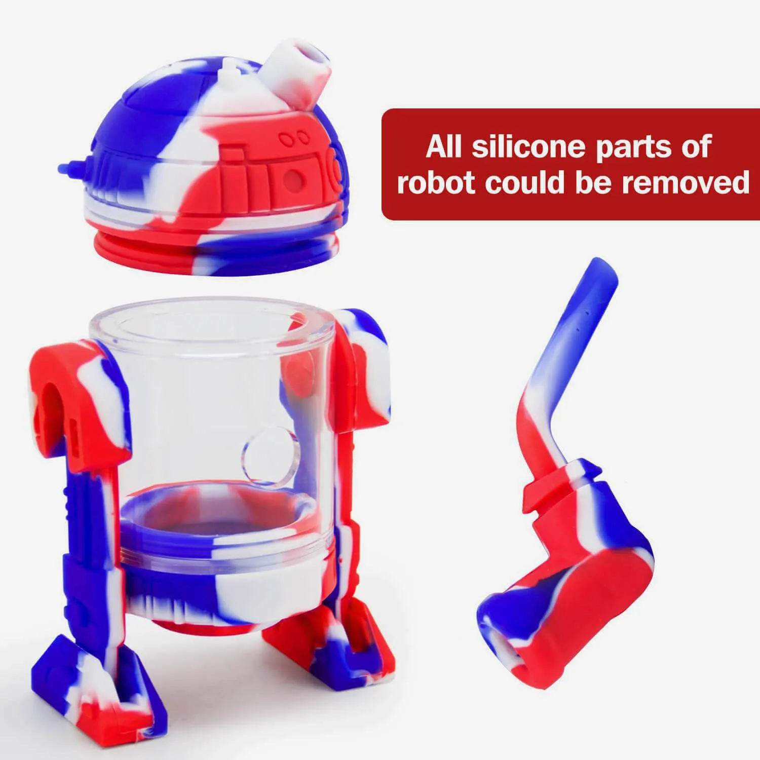 R2D2 Silicone Bubbler