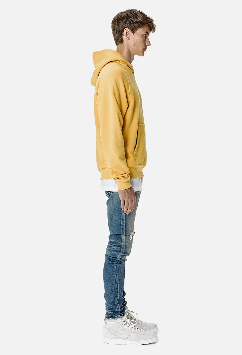 Raglan Hoodie / Mustard