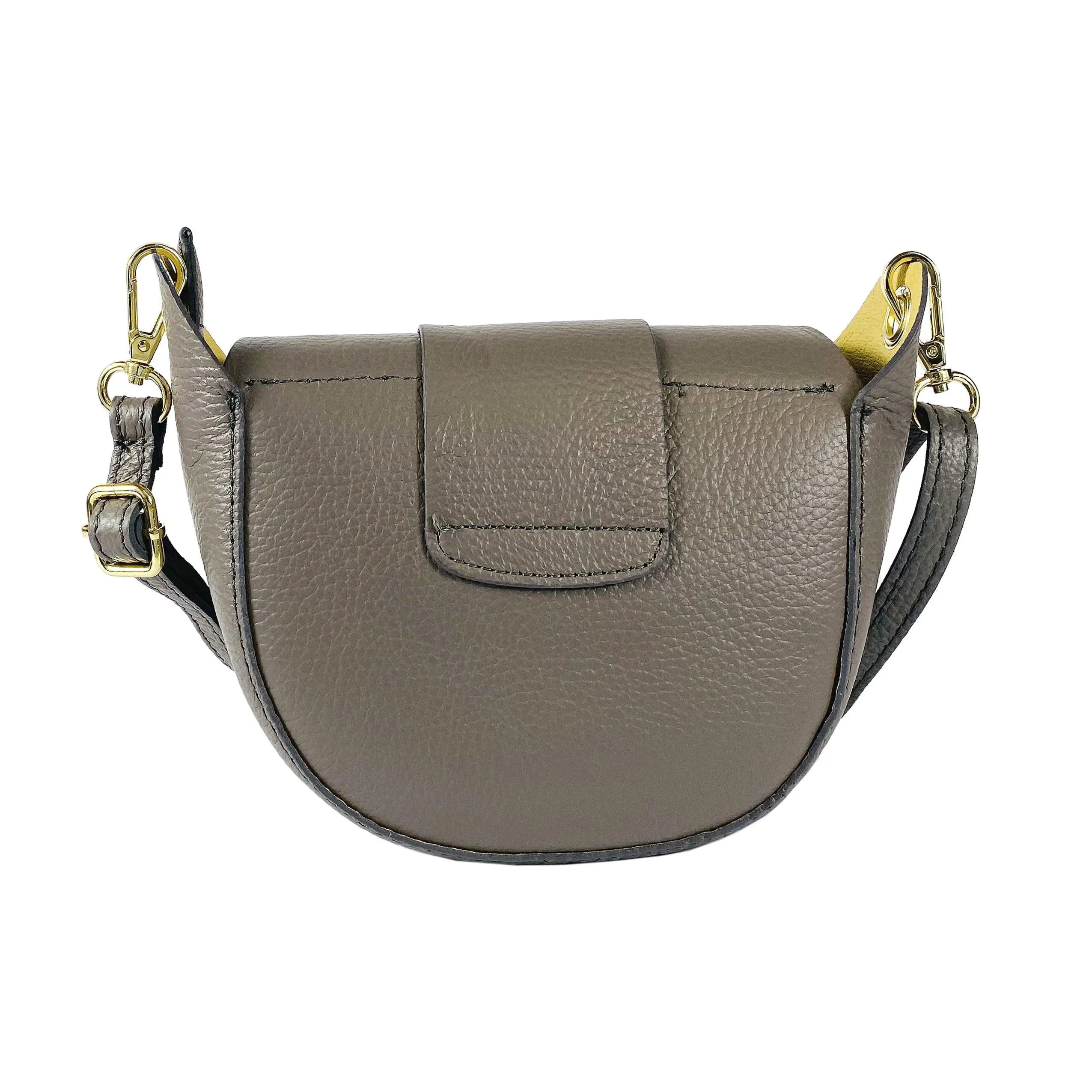 RB1010F | Women's Shoulder Bag in Genuine Leather | 21 x 17 x 8 cm