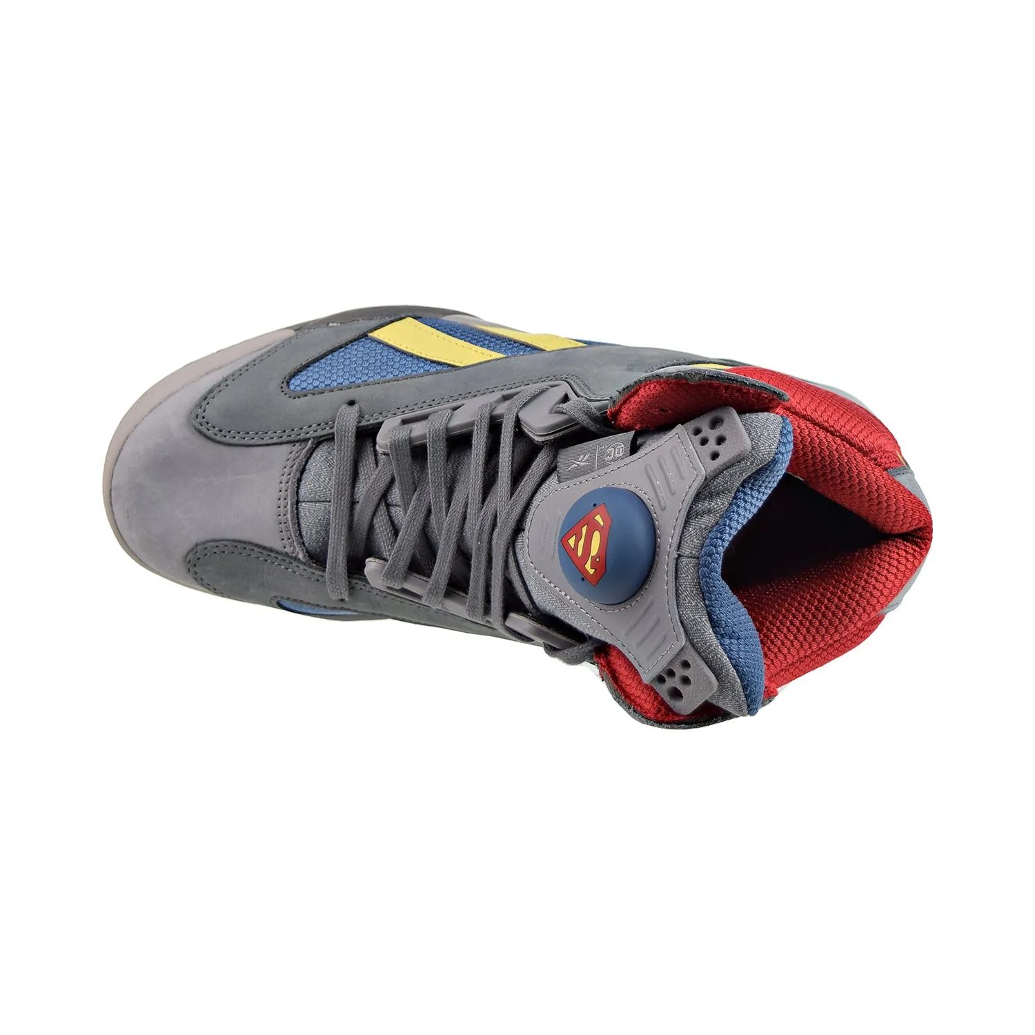 Reebok X DC Shaq Attaq "Superman" Men's Basketball Shoes Alloy-Blue