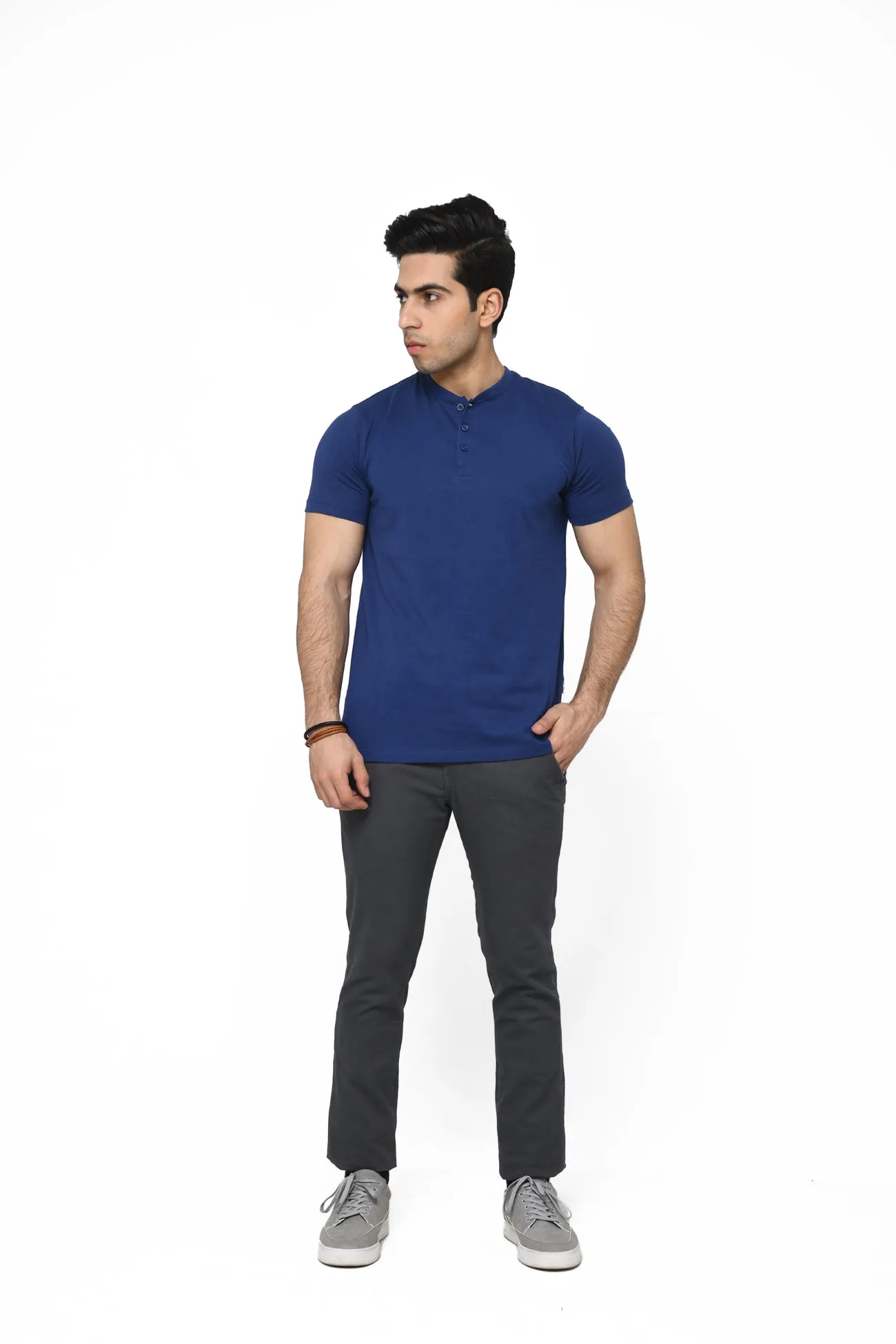 RELAXED FIT HENELY T-SHIRT