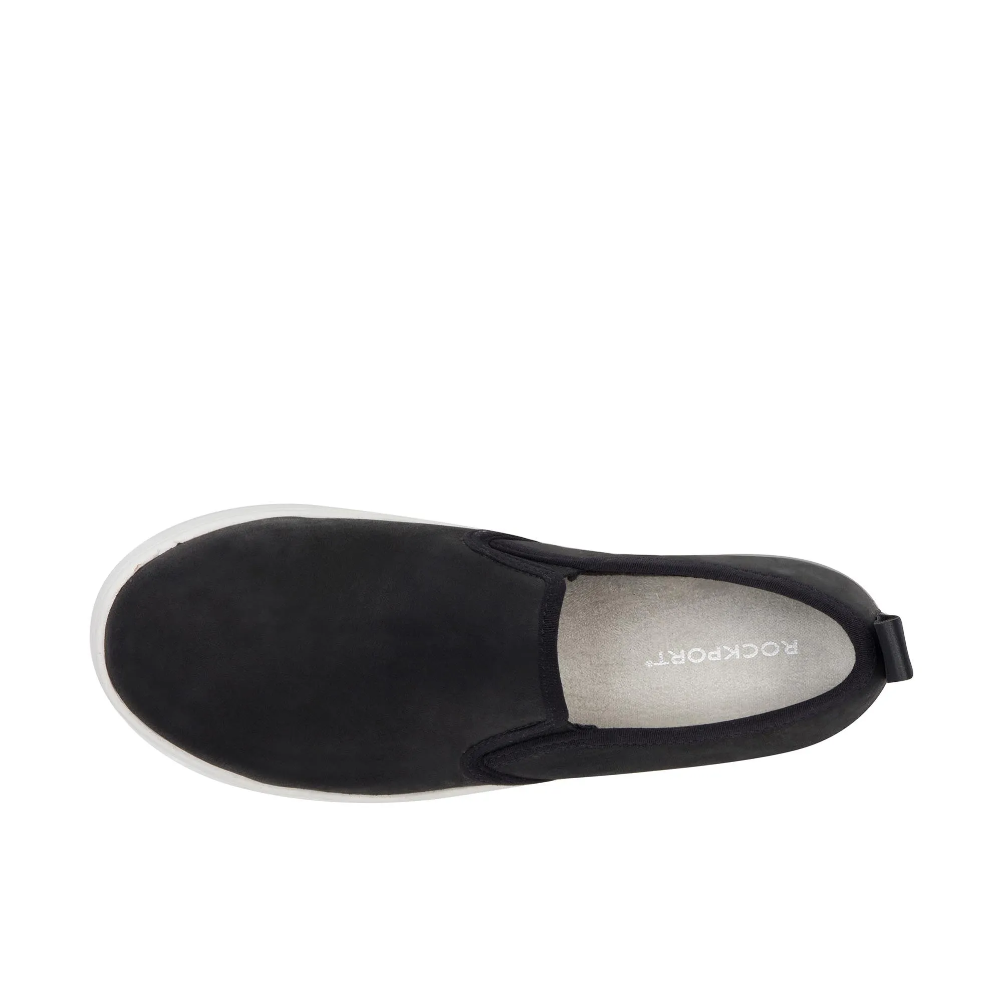 Rockport Work Womens Parissa Slip On Composite Toe Black