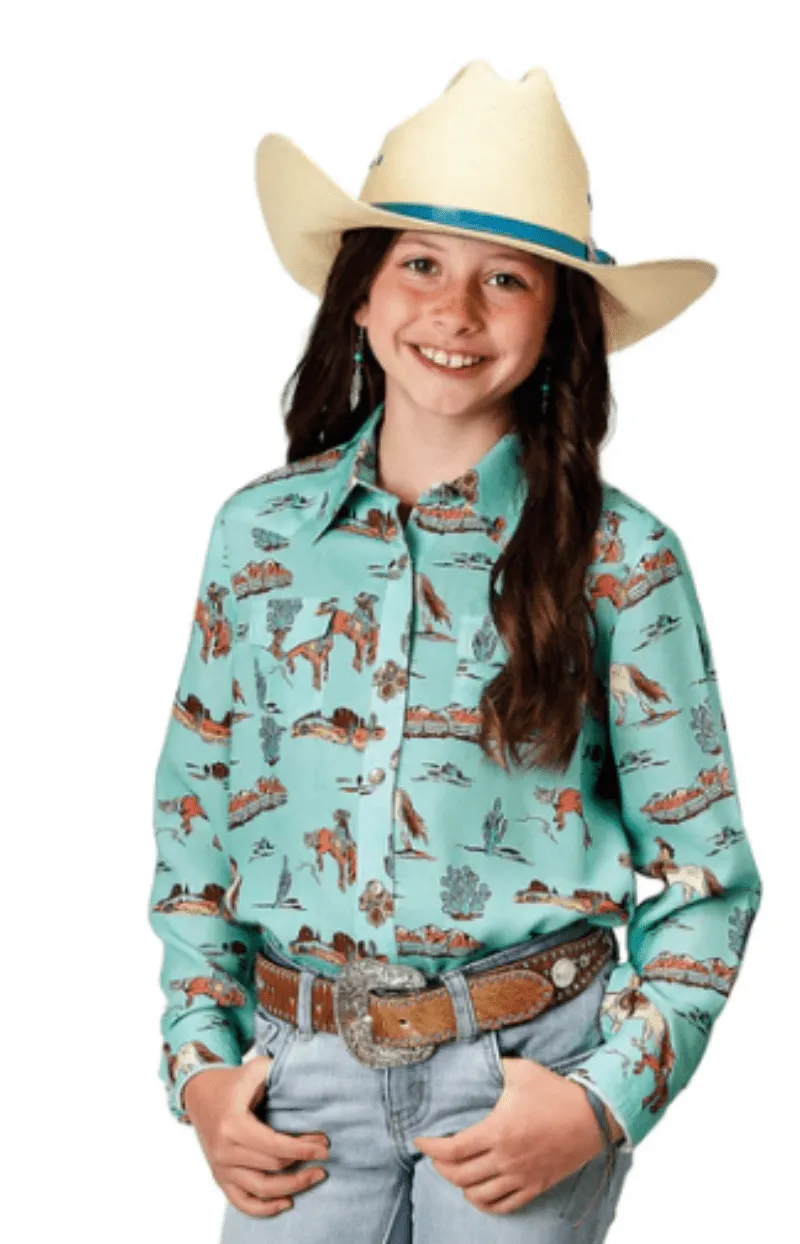 Roper Shirt Girls Five Star Collection