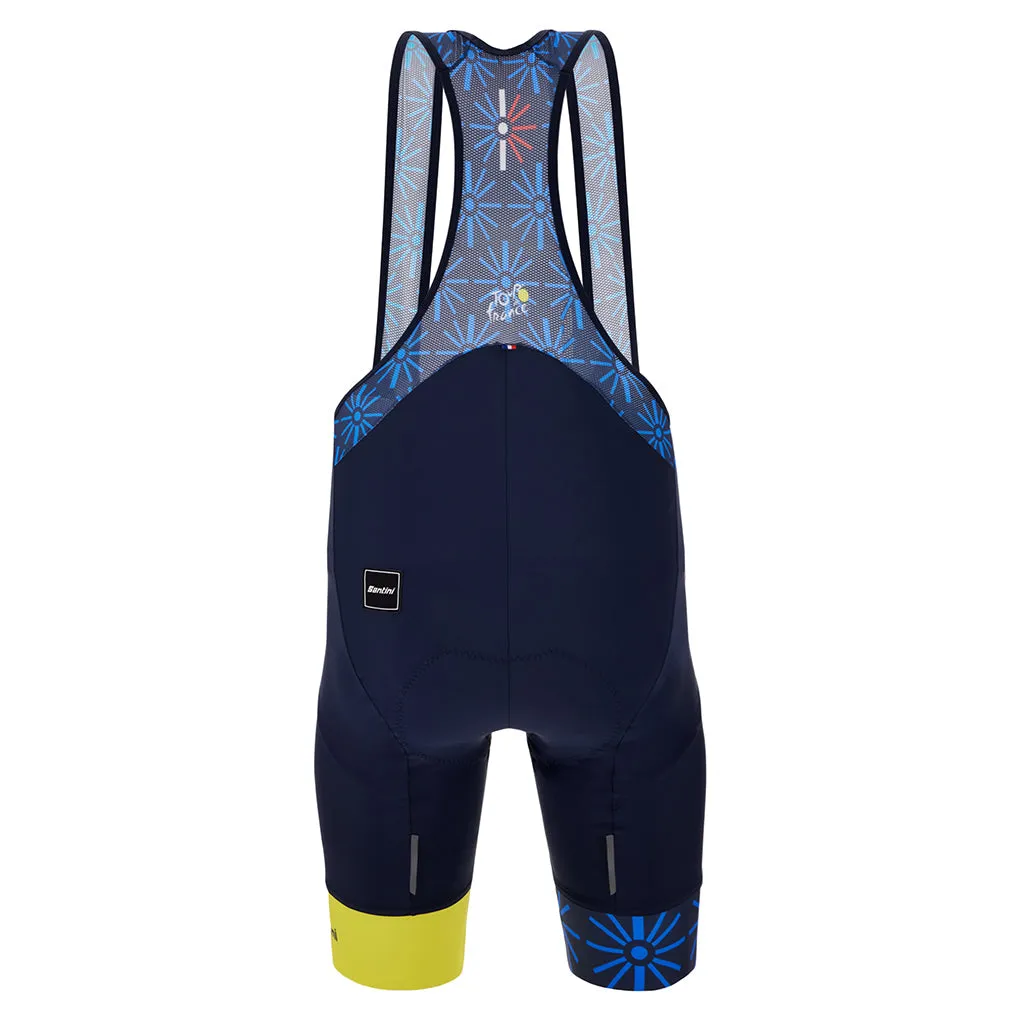 Santini TDF Trionfo 2023 Bibshorts - Blue