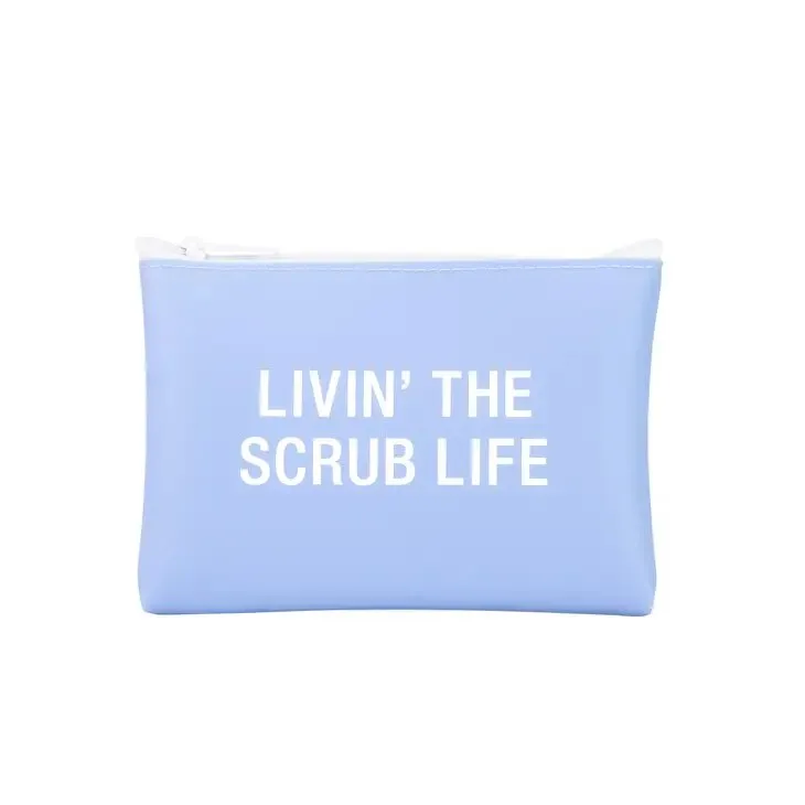 Scrub Life Silicone Cosmetic Bag