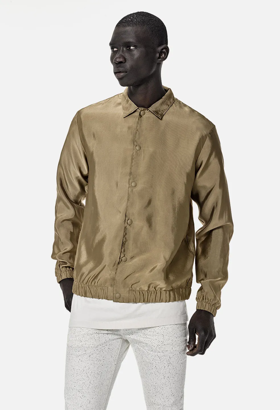 Silk Coach's Shirt / Gold