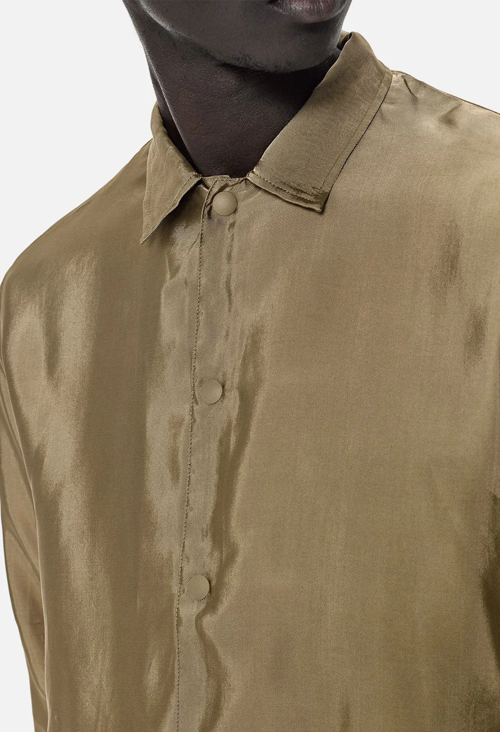 Silk Coach's Shirt / Gold