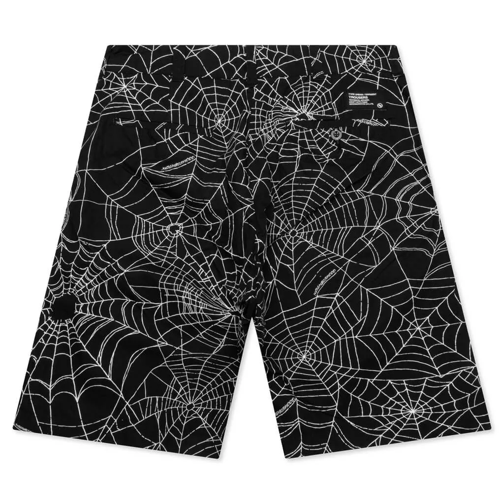 Spiderweb Short - Black