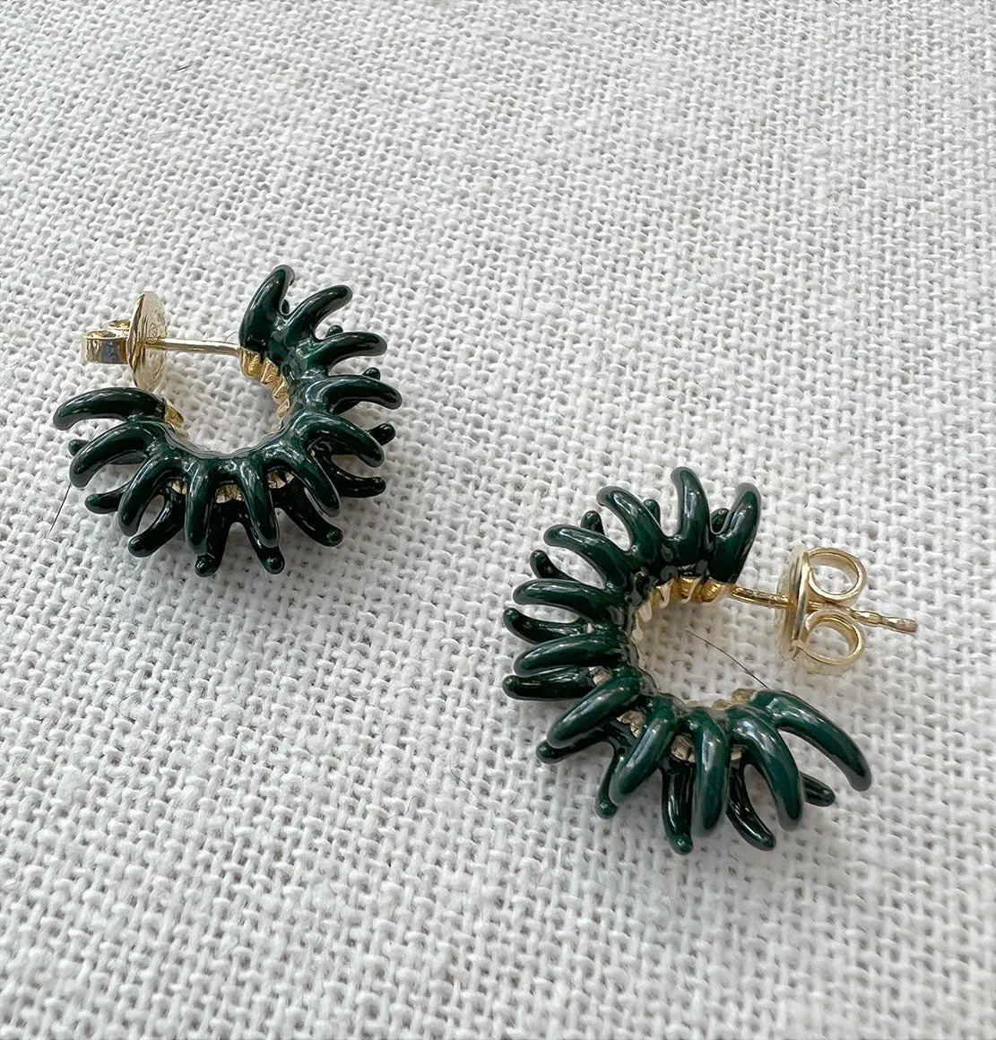 Spine Hoops, Green