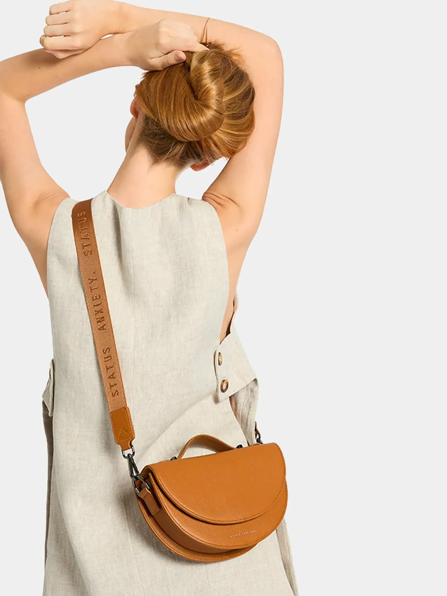 Status Anxiety All Nighter With Webbed Strap - Tan